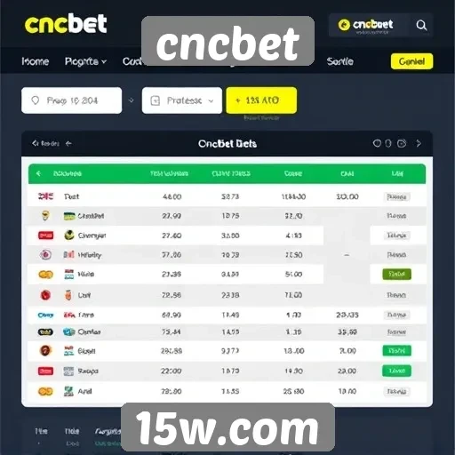Comparação do cncbet com plataformas concorrentes