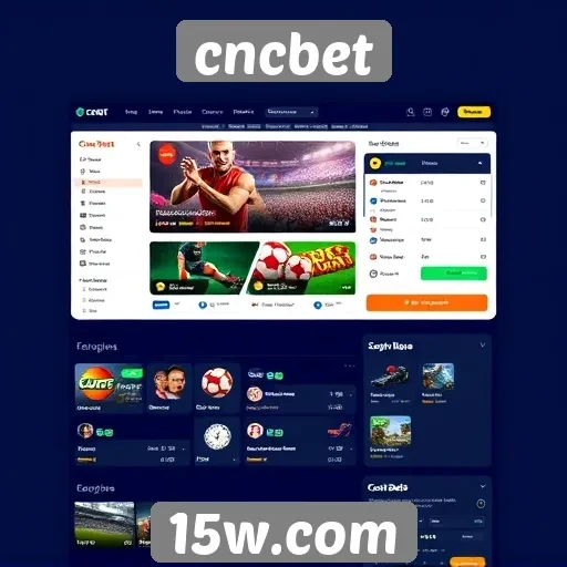 Evolução do design do site cncbet