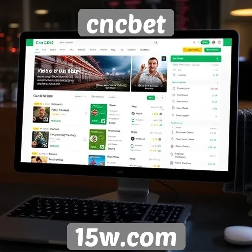 Exploração da interface do usuário no cncbet